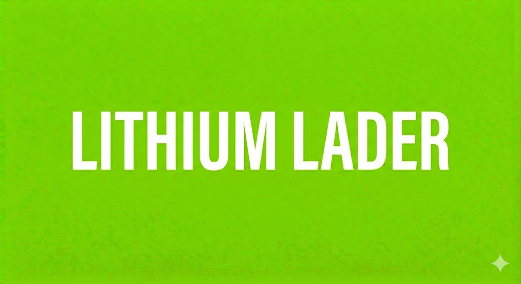 Lithium lader