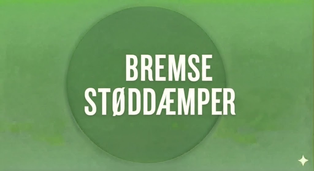 BREMSE OG STØDDÆMPER Bach Cargo